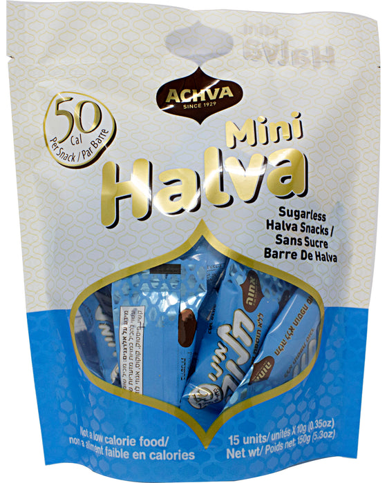 Achva Sugar-Free Mini Halva Dessert