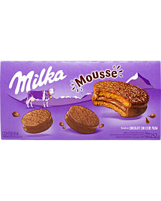 Alfajor Milka Mousse