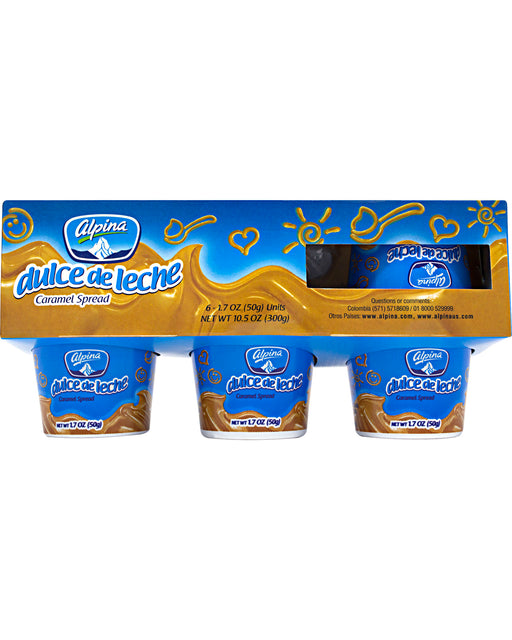 Alpina Dulce de Leche (Milk Caramel Spread) (Pack of 6)