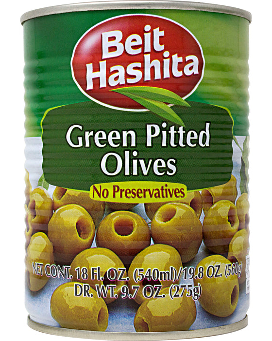 Beit Hashita Green Pitted Olives