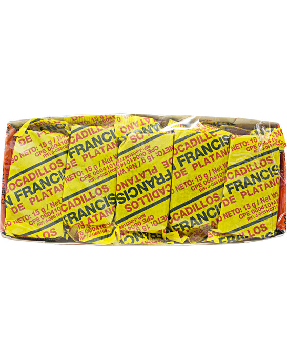 Bocadillos de Platano San Francisco (Venezuelan Plantain Snacks) - Front