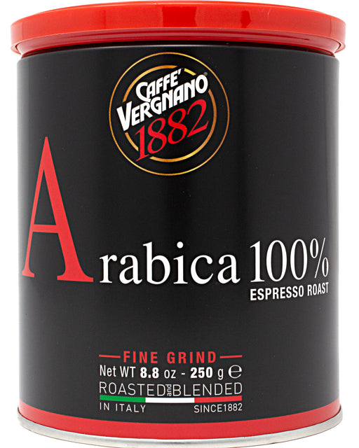 Caffe Vergnano Arabica Fine Ground (Italian Coffee for Espresso)