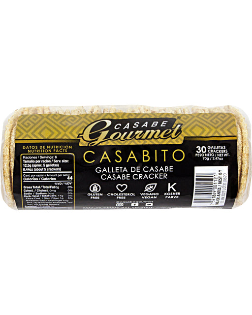 Casabe Gourmet Casabito Cassava Crackers