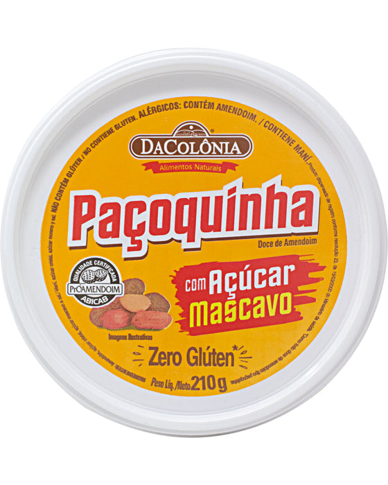 DaColonia Paçoquinha (Peanut and Brown Sugar Sweets) - Lid