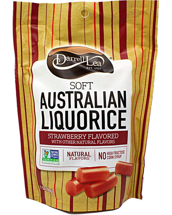 Darrell Lea Soft Australian Licorice Strawberry