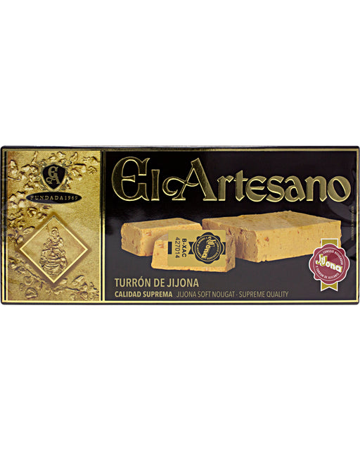 El Artesano Jijona Soft Nougat Candy (Turron de Jijona)