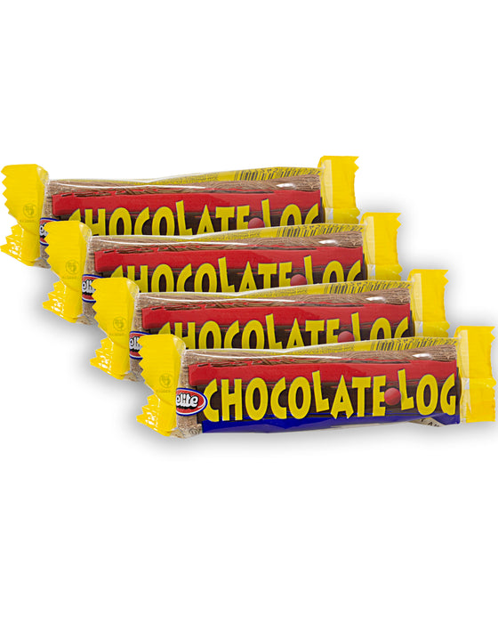 Elite Mekupelet (Israeli Chocolate Log Bar) Pack of 4