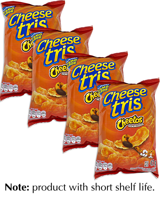 Frito Lay Cheese Tris Cheese Puffs (Pack of 4)