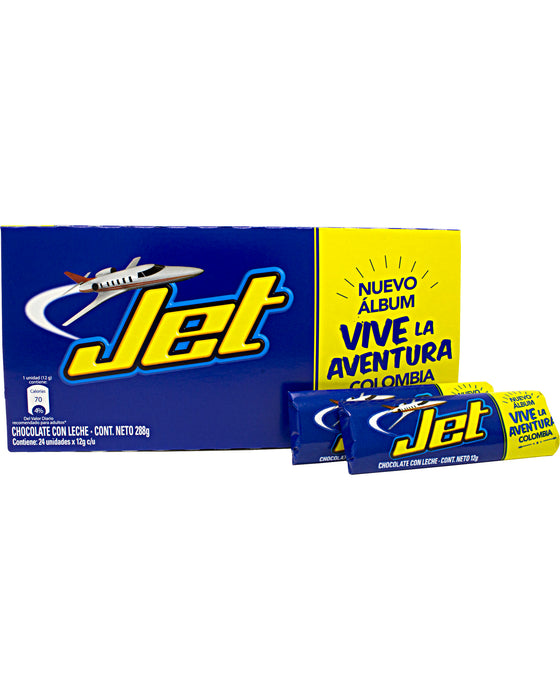 Jet Milk Chocolate (Colombian chocolate bars) (Box of 24)