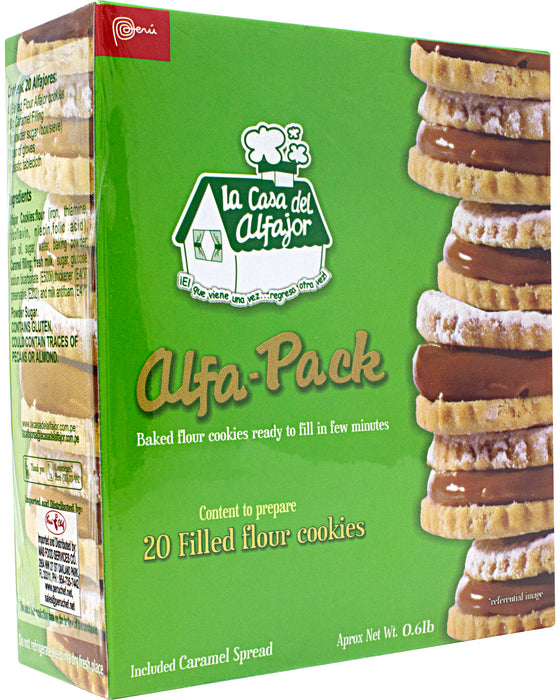 La Casa del Alfajor Alfa-Pack (20 Ready-to-make Alfajores)