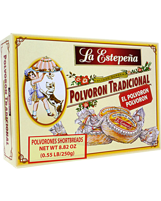 La Estepeña Polvoron Tradicional (Spanish Almond Shortbreads)