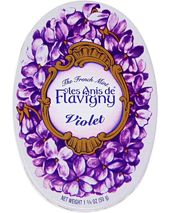 Les Anis de Flavigny Violet Candies, Tin