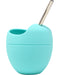 Mateo Original Silicone Yerba Mate Gourd (Aqua) - Right side