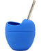 Mateo Original Silicone Yerba Mate Gourd (Blue) - Right side