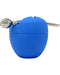 Mateo Original Silicone Yerba Mate Gourd (Blue) - Left Side