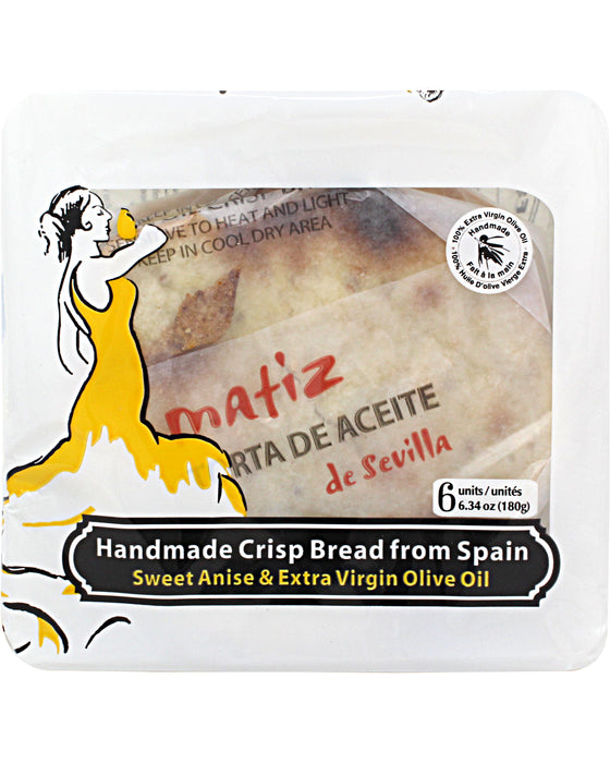 Matiz España Torta de Aceite (Sweet Olive Oil Crisp Bread)