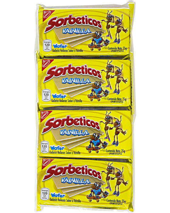 Nabisco Sorbeticos Vainilla (Vanilla-Filled Wafers)