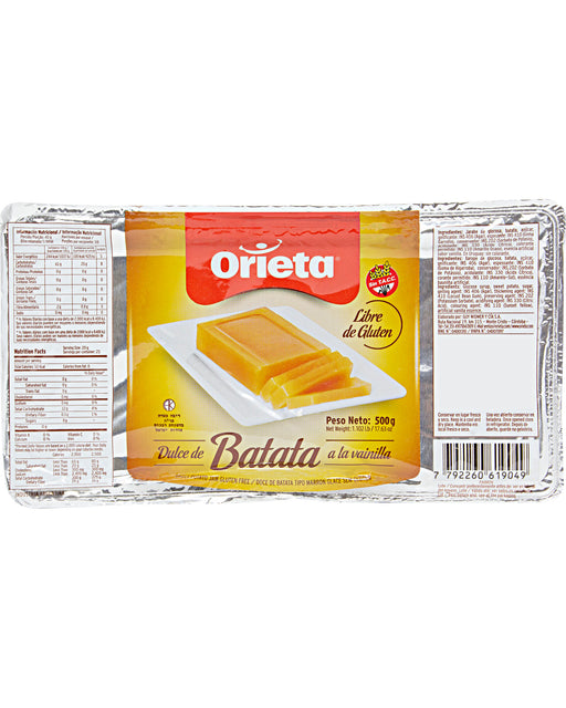 Orieta Dulce de Batata (Sweet Potato Dessert)