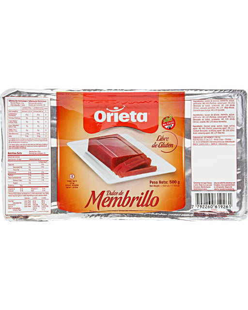 Orieta Dulce de Membrillo (Quince Paste)