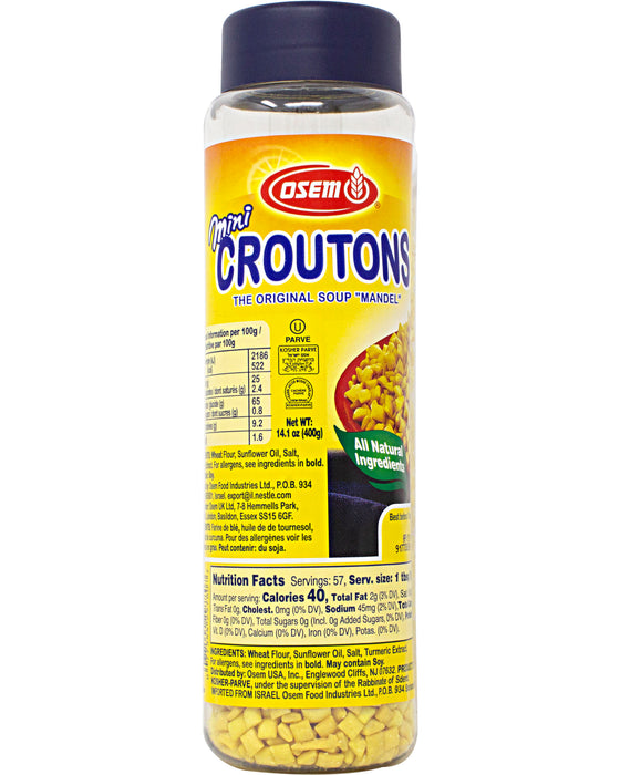 Osem Mini Croutons (Original Mini Mandel) Front