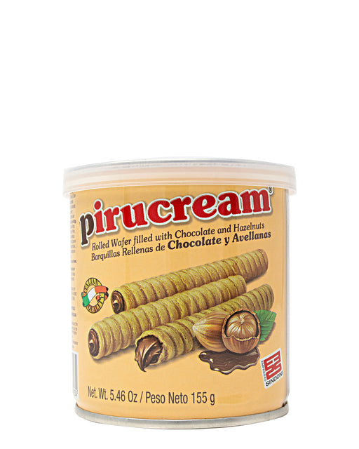 Pirucream (Pirulin Chocolate Wafer Sticks, Small Can)