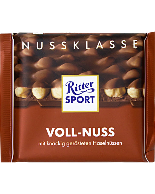 Ritter Sport Milk Chocolate with Whole Hazelnuts