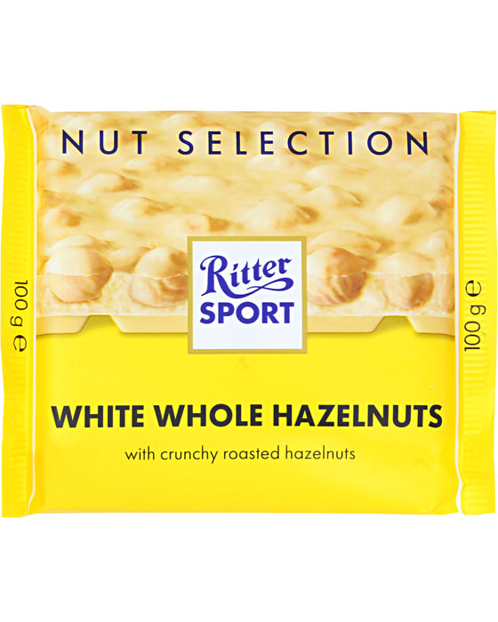 Ritter Sport White Chocolate with Whole Hazelnuts