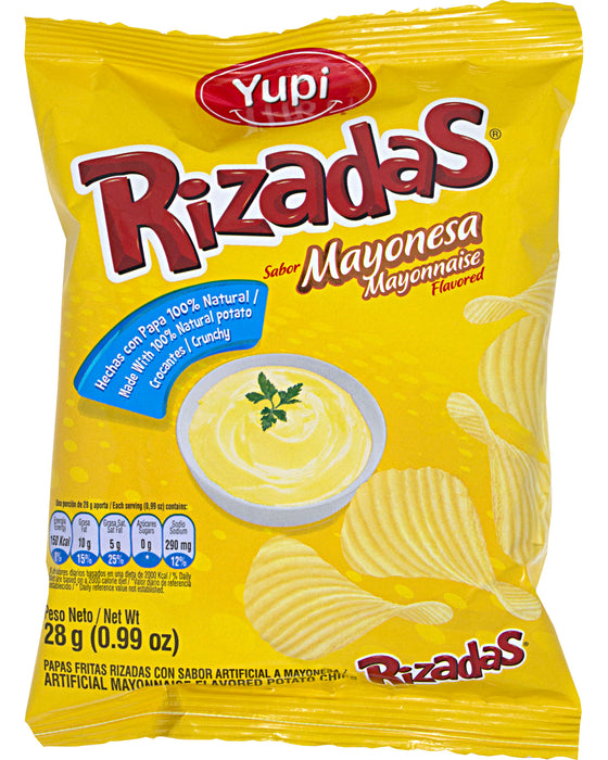 Yupi Papas Rizadas (Mayo-Flavored Curly Chips) 